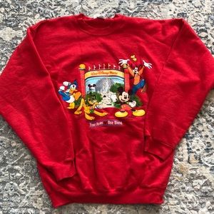 Nostalgic Disney crew sweatshirt